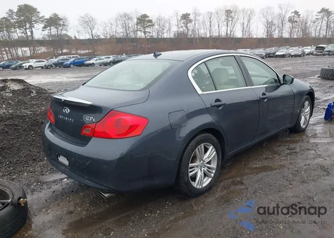 2012 Infiniti G37X z USA, uszkodzony, nr VIN JN1CV6AR4CM977222